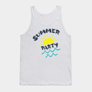 Summerparty Summertime party holiday enjoy tan sun Shirt Tank Top